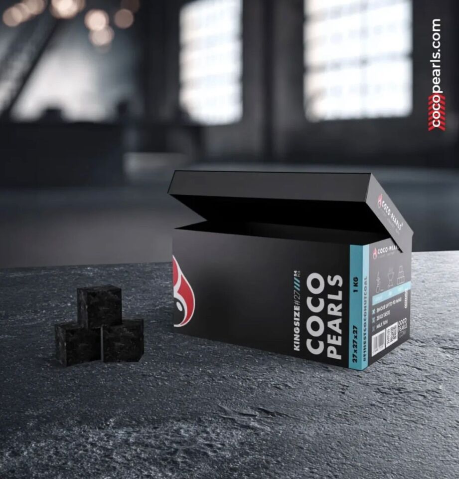 COCO PEARLS /27ER 1 KG NARGİLE KÖMÜRÜ