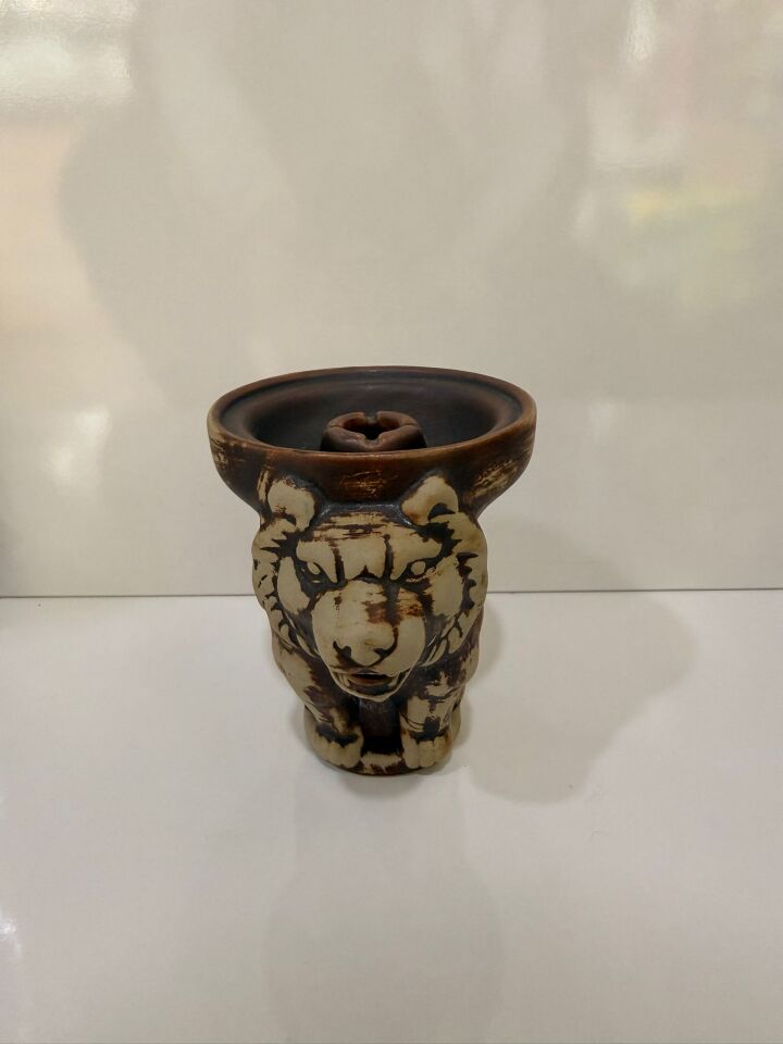 ASLAN GÖRÜNÜMLÜ NARGİLE LÜLESİ