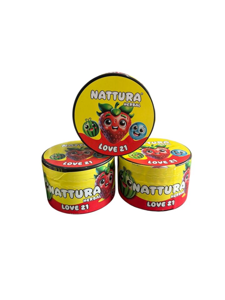 NATTURA HERBAL LOVE 21 NARGİLE TÜTÜNÜ 200 GR-NİKOTİNSİZ