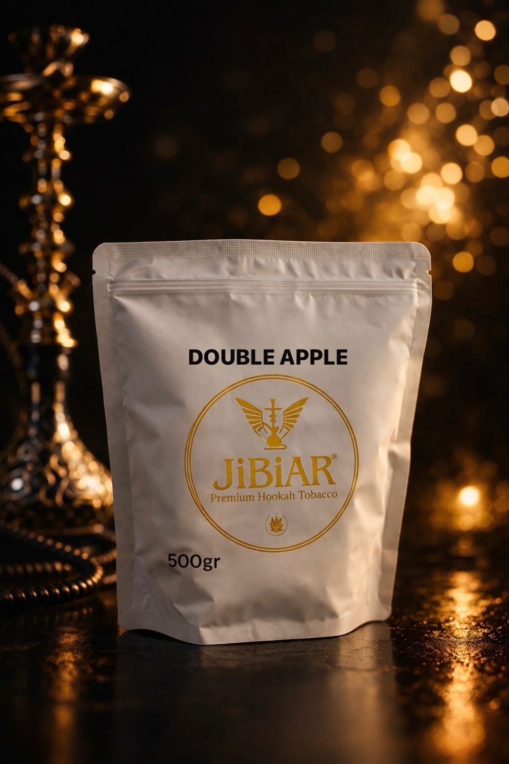 JİBİAR DOUBLE APPLE NARGİLE TÜTÜNÜ 500 GR