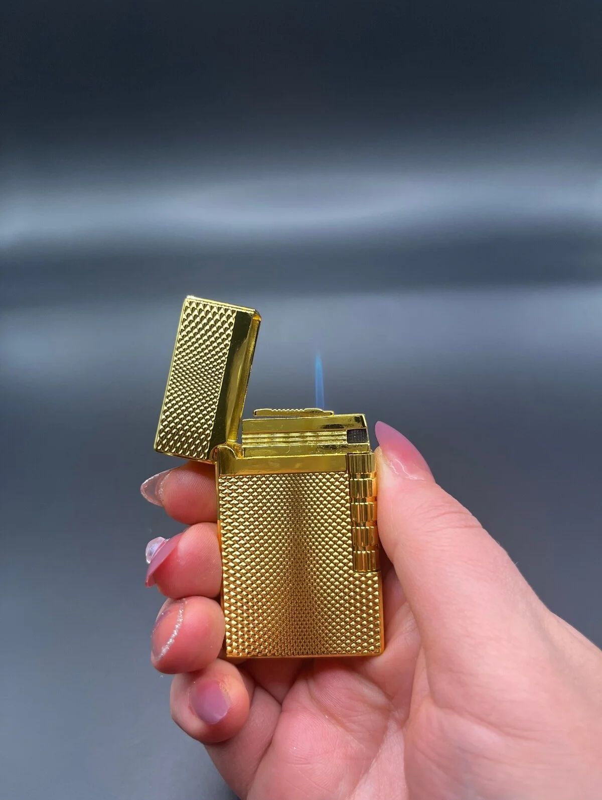 Hunter Dupont Tarzı Metal Çakmak