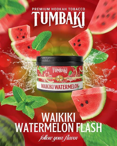 TUMBAKI WAIKIKI WATERMELON NARGİLE TÜTÜNÜ