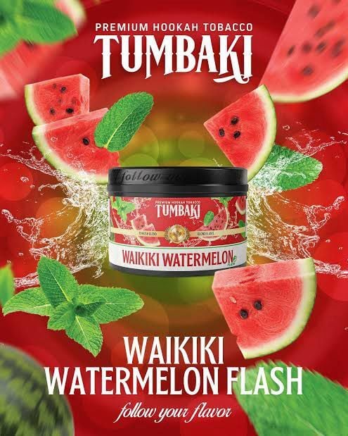 TUMBAKI WAIKIKI WATERMELON NARGİLE TÜTÜNÜ