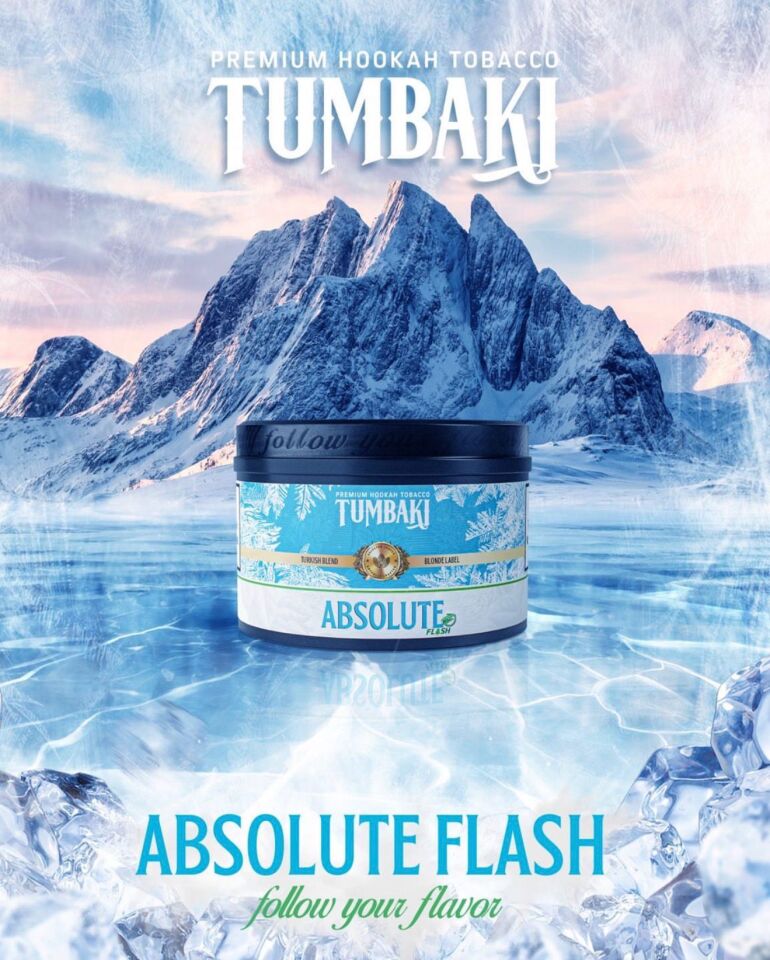 TUMBAKI ABSOLUTE FLASH NARGİLE TÜTÜNÜ