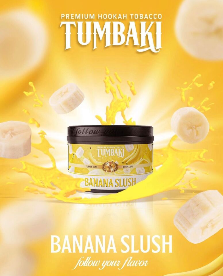 TUMBAKI BANANA SLUSH NARGİLE TÜTÜNÜ