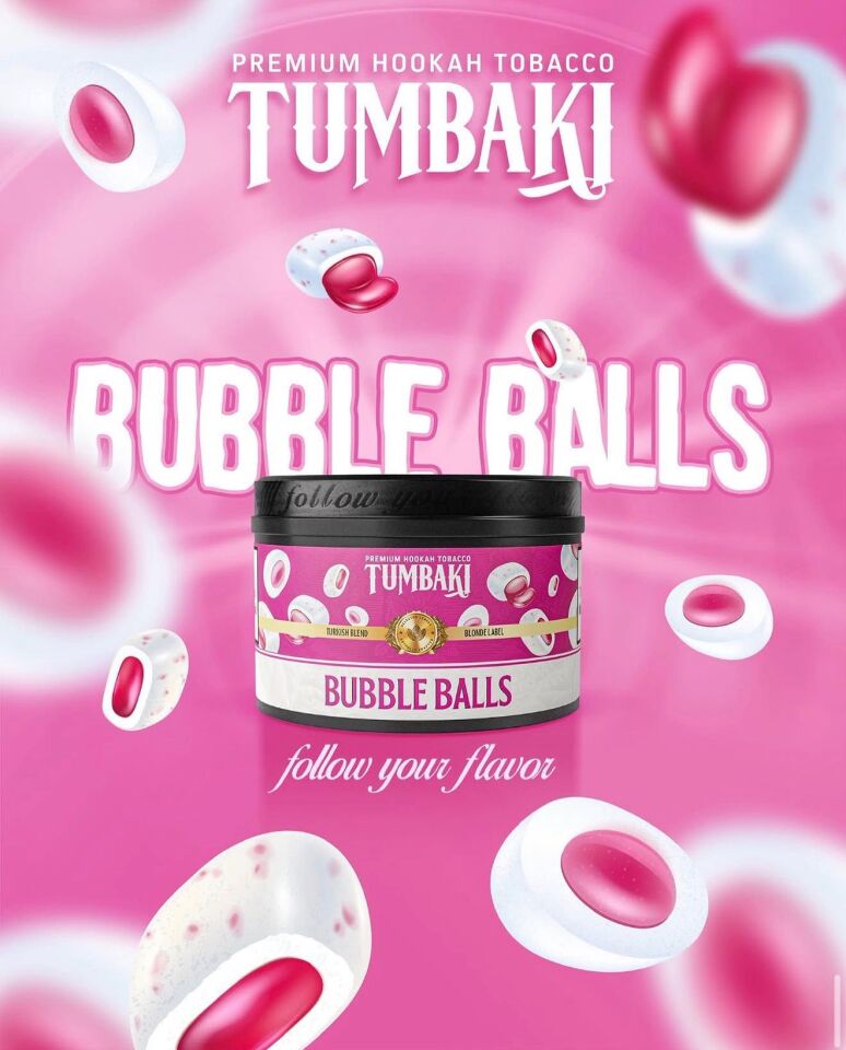 TUMBAKI BUBBLE BALLS NARGİLE TÜTÜNÜ