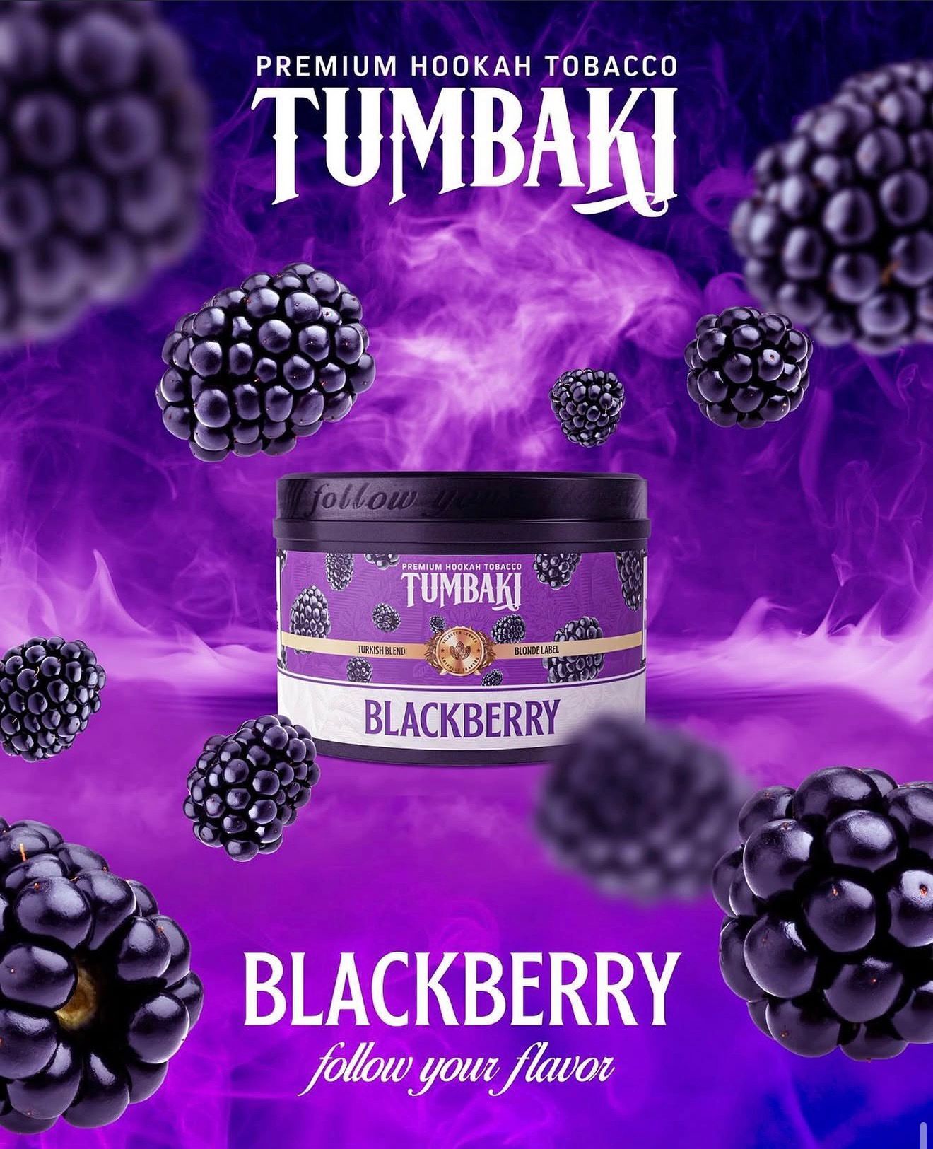 TUMBAKI BLACKBERRY  NARGİLE TÜTÜNÜ