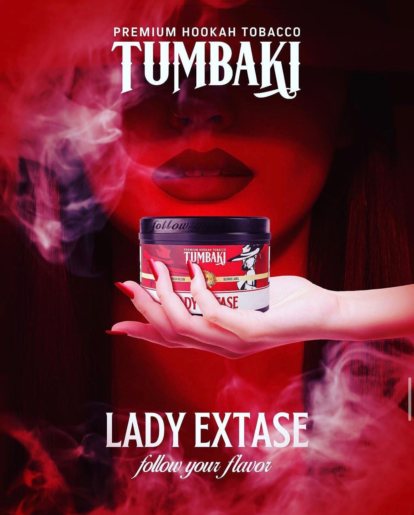 TUMBAKI LADY EXTASE NARGİLE TÜTÜNÜ
