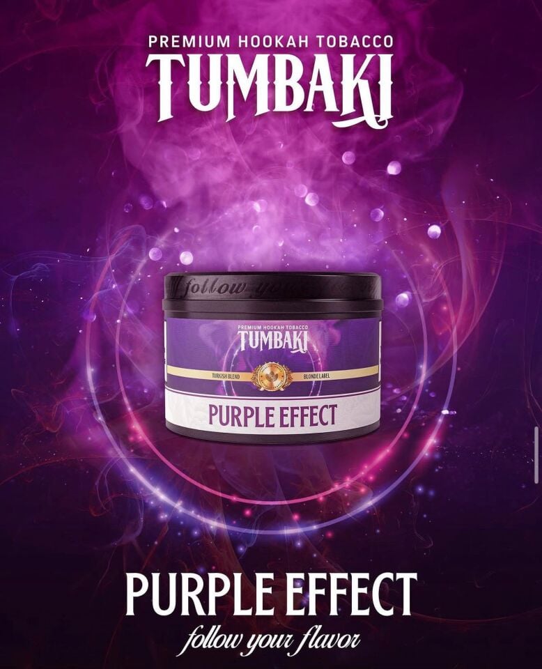 TUMBAKI PURPLE EFFECT NARGİLE TÜTÜNÜ