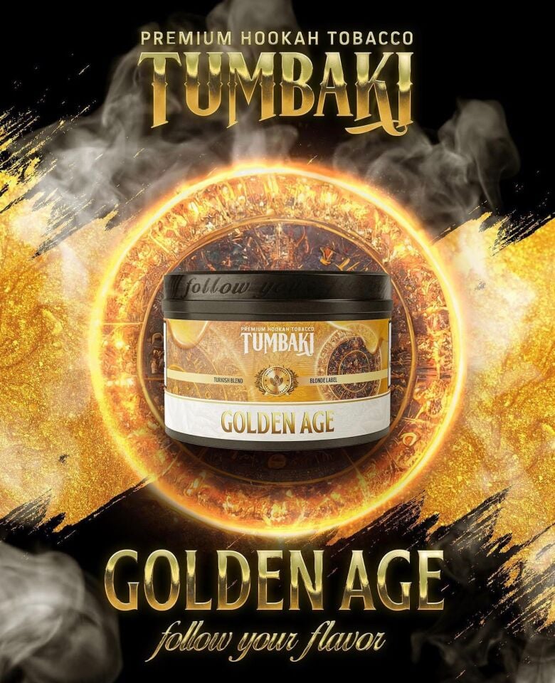 TUMBAKI GOLDEN AGE NARGİLE TÜTÜNÜ