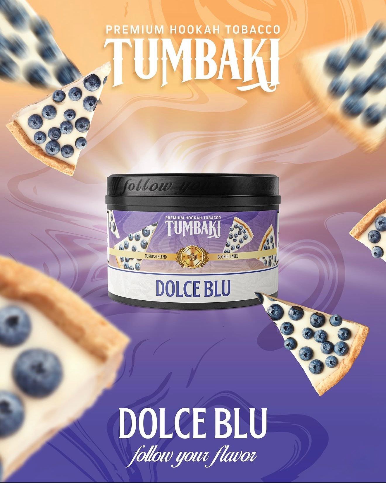 TUMBAKI DOLCA BLU NARGİLE TÜTÜNÜ