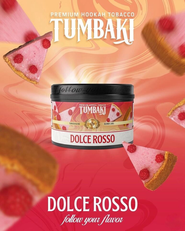 TUMBAKI DOLCE ROSSO NARGİLE TÜTÜNÜ